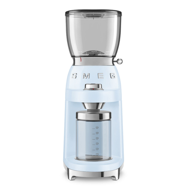 Fotoja e Grirëse kafeje SMEG CGF01PBEU, 150 W, 350 g, e kaltër pastel