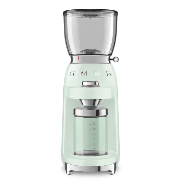 Fotoja e Grirëse kafeje SMEG CGF01PGEU, 150 W, 350 g, e gjelbër pastel