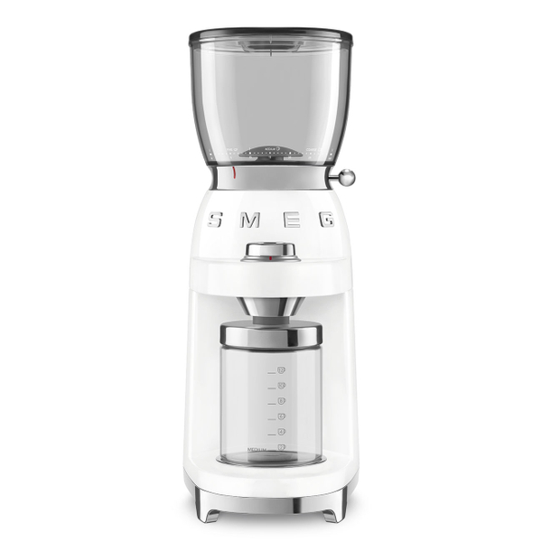 Fotoja e Grirëse kafeje SMEG CGF01WHEU, 150 W, 350 g, e bardhë