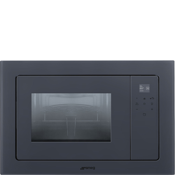 Fotoja e Mikrovalë SMEG Linea FMI120G, 1300 W, neptune grey