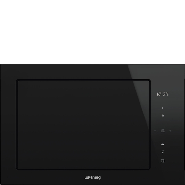 Fotoja e Mikrovalë SMEG Dolce Stil Novo FMI625CN, 2500 W, e zezë