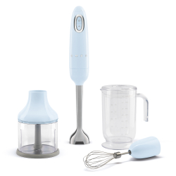 Fotoja e Blender dore SMEG HBF03PBEU, 5 pjesë, 700W, i kaltër pastel