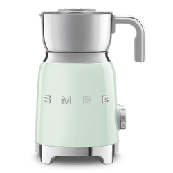 Fotoja e Shkumues qumështi SMEG 50's Style MFF11PGEU, 500 W, e gjelbër pastel