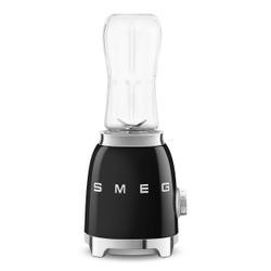 Fotoja e Blender personal mini SMEG PBF01BLEU, 300 W, 2 shpejtësi, 2 shishe, i zi