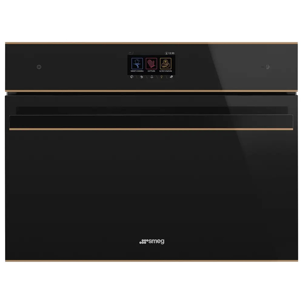 Fotoja e Furrë SMEG Dolce Stil Novo SF4604WMCNR, 45cm, 3100 W, e zezë