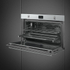 Fotoja e Furrë SMEG Classica SF9390X1, 90cm, 3100 W, e hirtë/zezë, Picture 3