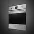Fotoja e Furrë SMEG Classica SO6302S3PX, 60cm, 3000 W, e hirtë/zezë, Picture 2