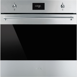 Fotoja e Furrë SMEG Classica SOP6301TX, 60cm, 3000 W, e hirtë/zezë