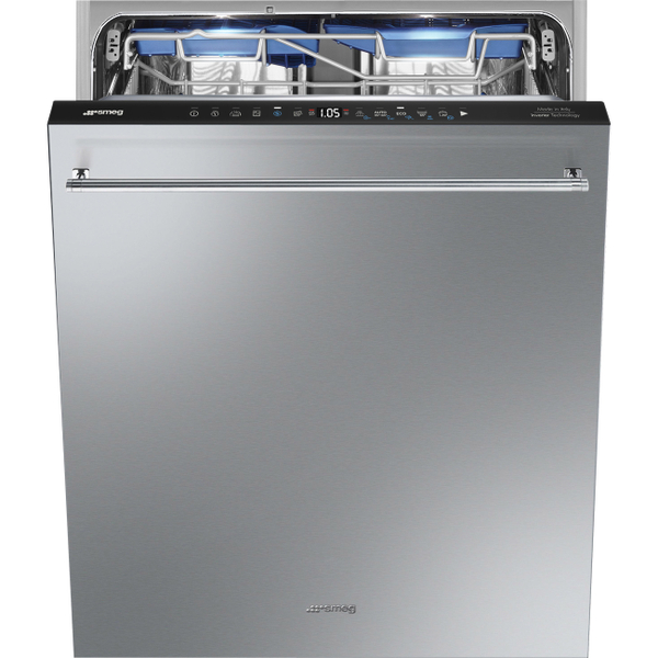 Fotoja e Enëlarëse SMEG Classica STX32BLLC, 60cm, 10+1 programe, metalike