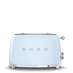 Fotoja e Thekëse buke SMEG 50's Style TSF01PBEU, 950 W, 2 copë, e kaltër pastel