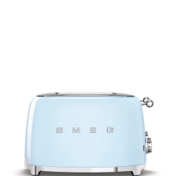 Fotoja e Thekëse buke SMEG 50's Style TSF03PBEU, 2000 W, 4 copë, e kaltër pastel