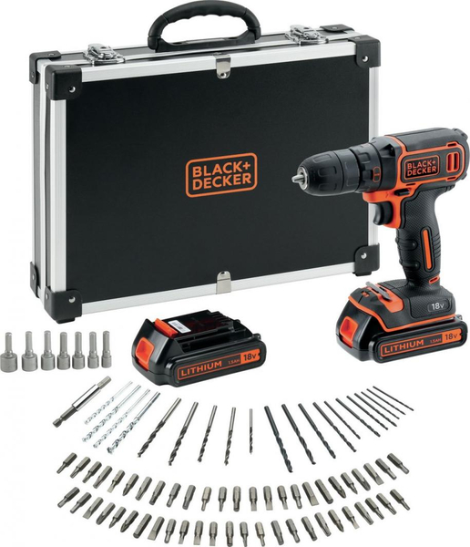 Fotoja e [OUTLET] Shpuese pa tel BLACK + DECKER BDCDC18BAFC, 18V,(BDCDC18BAFC)