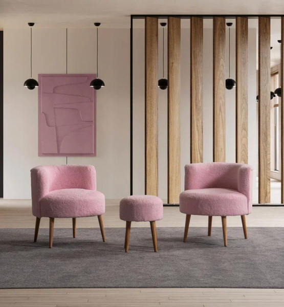 Fotoja e SAG Ulëse Bohemm/ Pink, 60x60cm