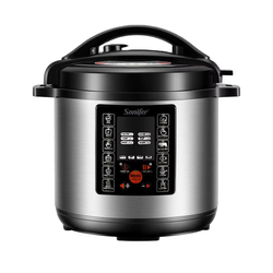Fotoja e Tenxhere elektrike me presion Sonifer Multicooker, 8L, 1350W, e hirtë/zezë