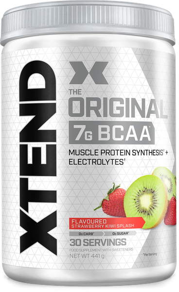 Fotoja e Suplement XTEND® Original BCAA Powder Strawberry Kiwi Splash, 441g