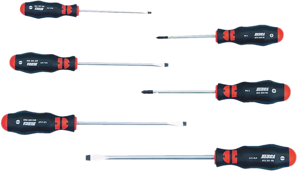 Fotoja e Set kaçavidash Würth MINUS/PHILLIPS, ZEBRA, 6 copë