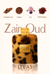 Fotoja e Eau de Parfum Lelas Perfume Zain Oud, 100 ml