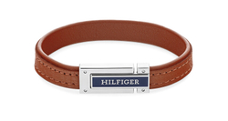 Fotoja e Byzylyk Tommy Hilfiger, i argjendtë/kafe