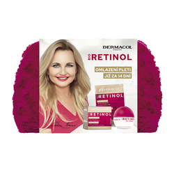 Fotoja e Set kujdesi për lëkurë Dermacol Bio Retinol, krem dite 50 ml + krem nate 50 ml + maskë për fytyrë 2x 8 ml