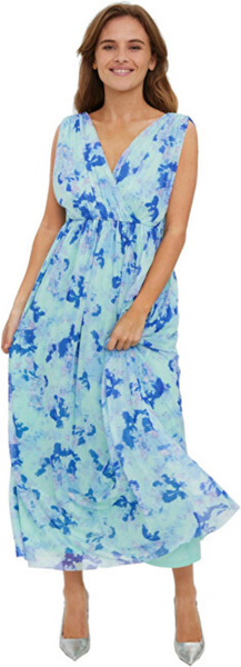 Fotoja e Fustan VERO MODA VMREY Regular Fit mVM1708, i kaltër/gjelbër, S