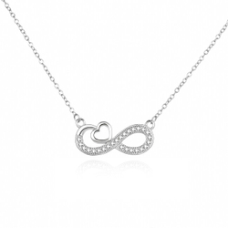 Fotoja e Varëse për femra Agato Infinity Love AGS1573/47, e argjendtë