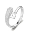 Fotoja e Unazë për femra Brosway Infinite White Fancy FIW129, 50 mm, e argjendtë, Picture 1