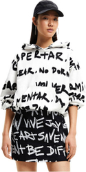 Fotoja e Bluzë Desigual Sweat Kora Regular Fit mDE3392, e bardhë, M