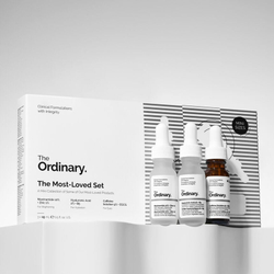 Fotoja e Set mini The Ordinary, Niacinamide 10% + Zinc 1%, 10ml + Hyaluronic Acid 2% + B5, 10ml + Natural Moisturizing Factors + HA, 10ml