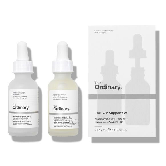 Fotoja e Set The Ordinary, Niacinamide 10% + Zinc 1%, 30ml & Hyaluronic Acid 2% + B5, 30ml