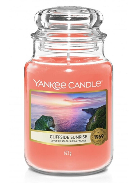 Fotoja e Qiri aromatik Yankee Candle Large Cliffside Sunrise, 623 g