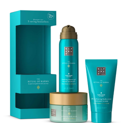 Fotoja e Set Rituals The Ritual Of Karma, Shkumë dushi, 50ml + Scrub Trupi, 125g + Losion, 70ml