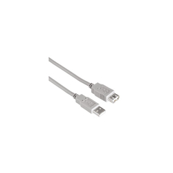 Fotoja e Hama USB 2.0 Extension Cable, grey, 1.80m