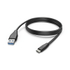 Fotoja e HAMA Charging/Data Cable, USB Type-C - USB-A Plug 1m, Picture 1