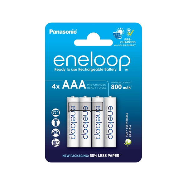 Fotoja e Panasonic Eneloop Batteries AAA/4B 800mAh