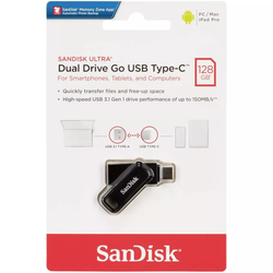 Fotoja e SanDisk Ultra USB Dual Drive Go 128GB 150MB/s Type-C