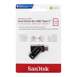 Fotoja e SanDisk Ultra USB Dual Drive Go 256GB 150MB/s Type-C