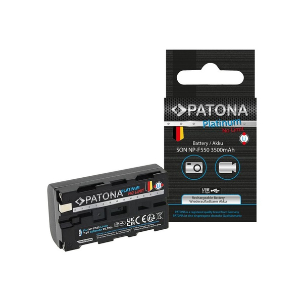 Fotoja e PATONA Platinum Battery with USB-C Input f. Sony NP-F550