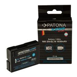 Fotoja e PATONA Platinum Battery with USB-C Input F. Nikon EN-EL14