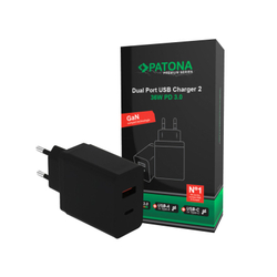 Fotoja e PATONA Premium Dual Port USB Charger 25W