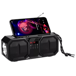 Fotoja e Denver Bluetooth Speaker with Solar Panel & FM Radio
