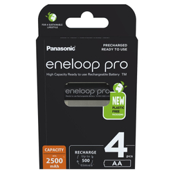 Fotoja e Panasonic Eneloop Batteries Pro AA/4B 2000mAh