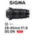 Fotoja e Sigma Art AF 28-45MM F/1.8 DG DN For Sony E, Picture 1