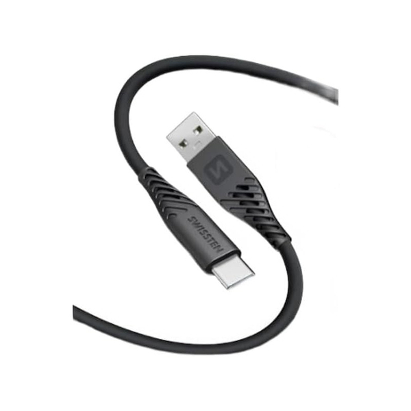 Fotoja e Swissten Data Cable Soft Silicone USB/USB-C 1.5m