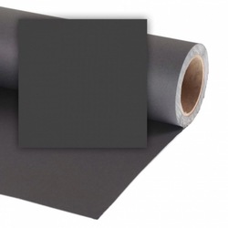 Fotoja e Colorama Background Paper 1.35x11m Black