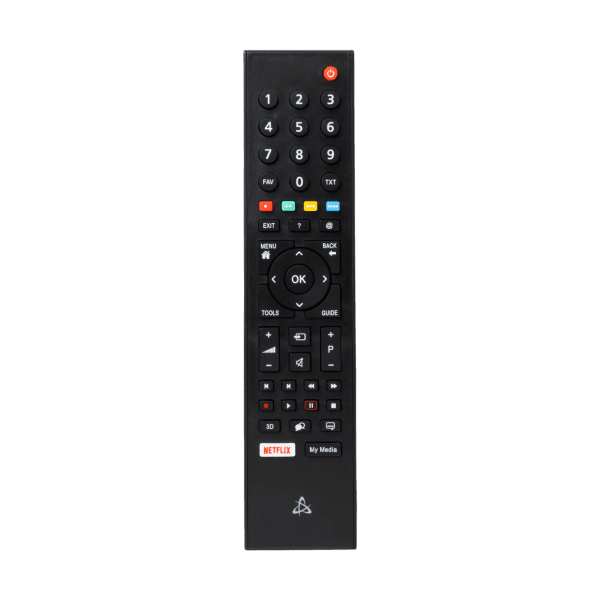 Fotoja e Telekomandë për TV Sbox Grundig, e zezë