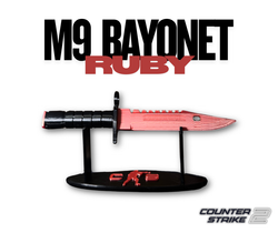 Fotoja e Thikë 3DPrintKS CS2/CS:GO - M9 Bayonet Ruby