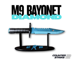 Fotoja e Thikë 3DPrintKS CS2/CS:GO - M9 Bayonet Diamond