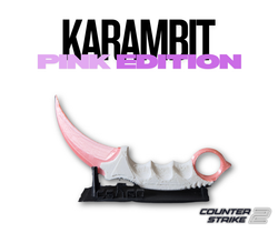 Fotoja e Thikë 3DPrintKS CS2/CS:GO - Karambit Pink