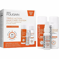 Fotoja e Set kundër rënjes së flokëve Foligain Triple Action kFOL008 Shampo 100 ml + Balsam 100 ml + Serum 30 ml