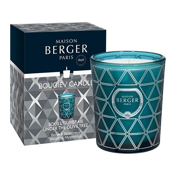 Fotoja e Qiri aromatik Maison Berger Paris Geode Under the Olive Tree, 180 g